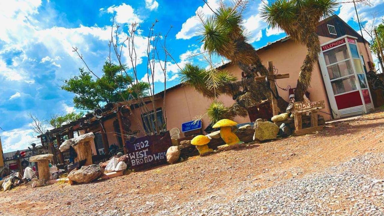 バン・ホーン A Taste Of West Texas The Old Rock Shopヴィラ エクステリア 写真